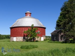 Old Red Round Barn