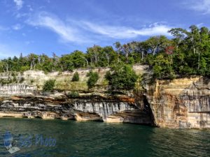 Boating Near Pictured Rocks