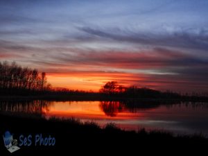 Warm November Sunset