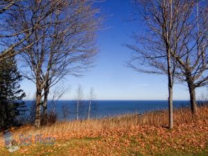 Late Autumn Lake View