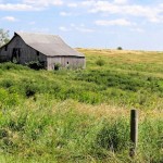 Very Faded Red Barn