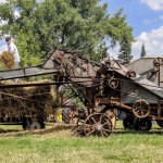 Oat Threshing