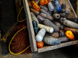 Box of Fishing Net Floats