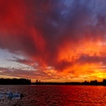 Lake Evening Sky