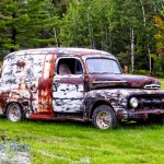 Old Ford Panel Van