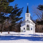 Church Forgotten in the Winter