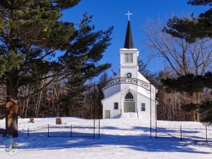 Church Forgotten in the Winter