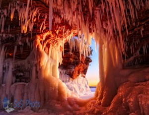 A Golden Ice Cave