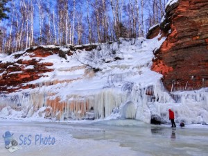 Icy Waterfall