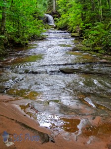 Downstream from Lost Creek Falls