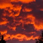 Fiery Clouds