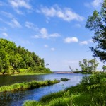 Montreal River Reaching Lake Superior