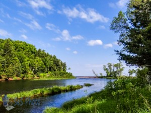 Montreal River Reaching Lake Superior