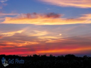 Quiet Colorful Sunset