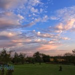 Clouds Collecting Color