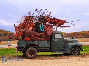 Loaded Old Truck