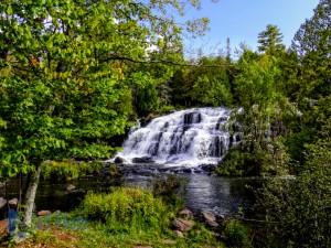 Water Rushing Over Bonds Falls