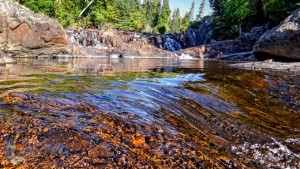 Upper Step of Two Step Falls