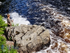 Fishing on a Warm Day