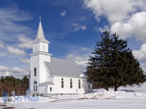 Church Amongst the Snow