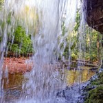 Behind the Falls