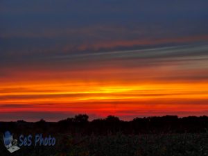 August Colorful Sunset