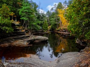 East Channel of the Presque Isle River