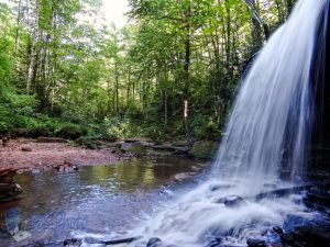 Shower from a Waterfall