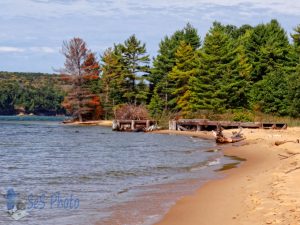 Calm Water by Sandy Beach