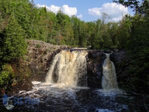 Viewing Little Manitou Falls