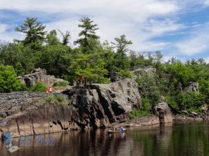 Canoeing on the River