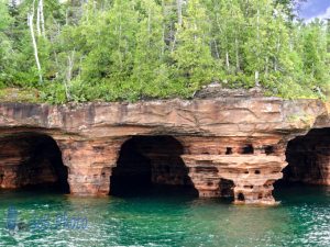 Sea Caves on Devil's Island