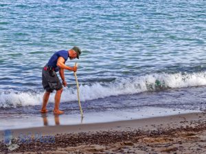 Wading in Lake Superior