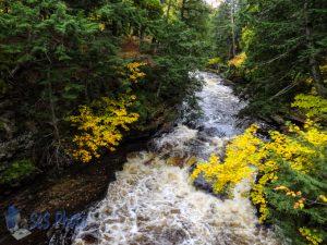 Rushing Presque Isle River