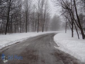 Icy Driveway