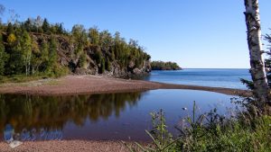 Mouth of Gooseberry River