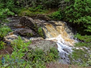 Rain Flowing Stream