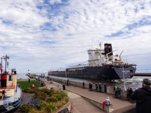 Ship Leaving Port